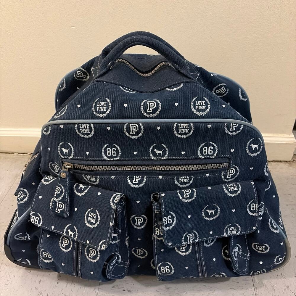 Vintage Denim Victoria Secret PINK Luggage